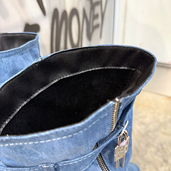 DENIM COVER BOOTS