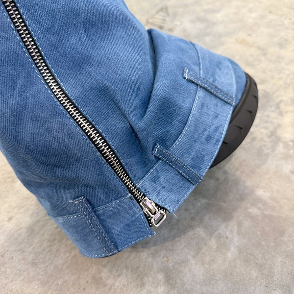DENIM COVER BOOTS