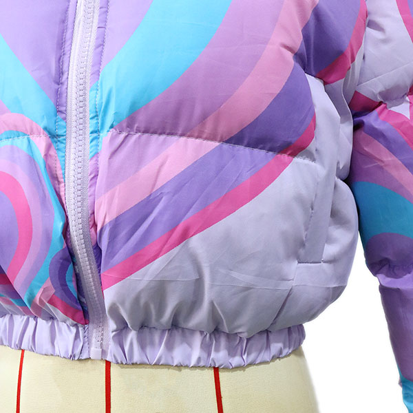 HEART CROPPED PUFF JACKET