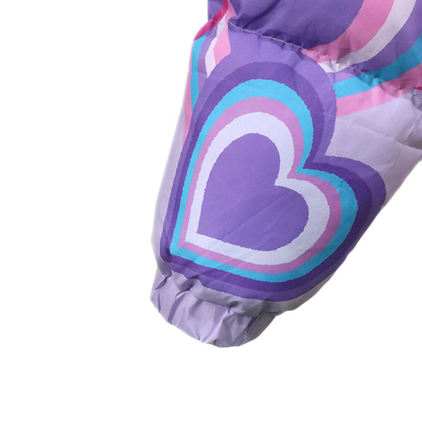 HEART CROPPED PUFF JACKET