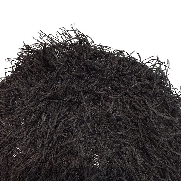 CROSS FRINGE BEANIE