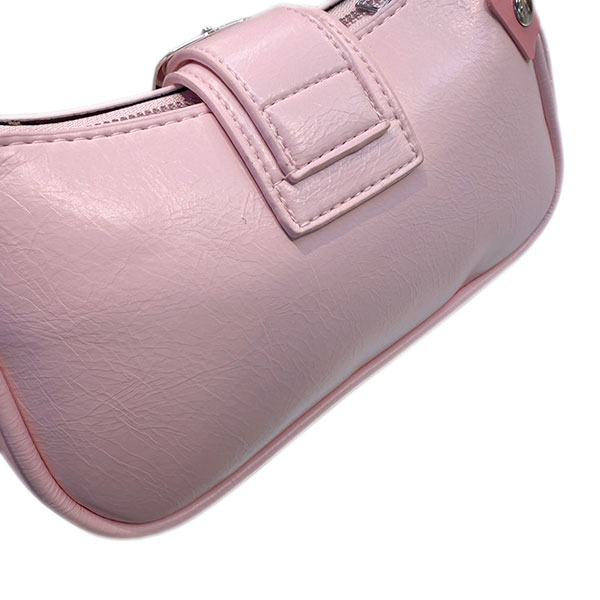 METAL PARTS SHOULDER BAG