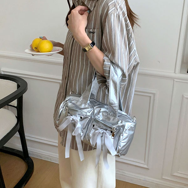 RIBBON METALLIC BAG