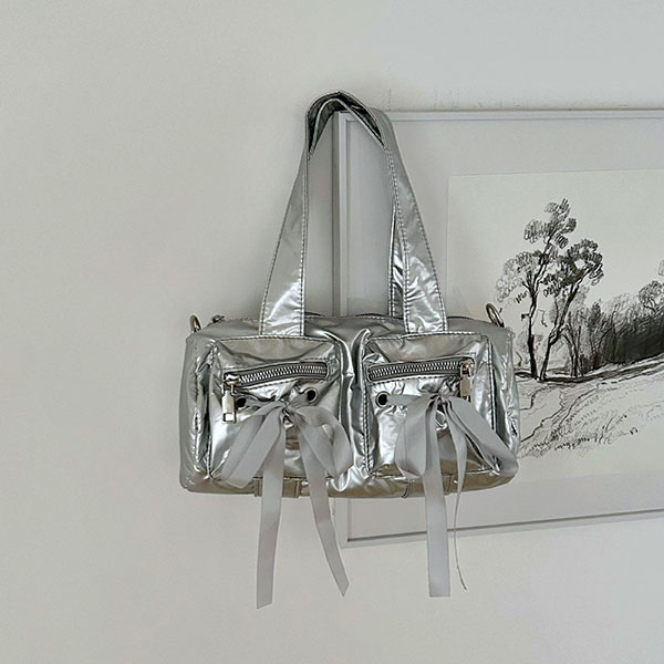 RIBBON METALLIC BAG