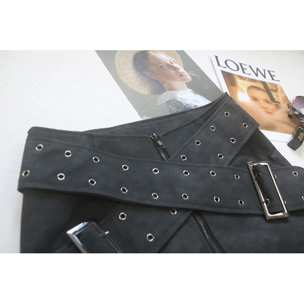 CROSS BUCKLE SKIRT