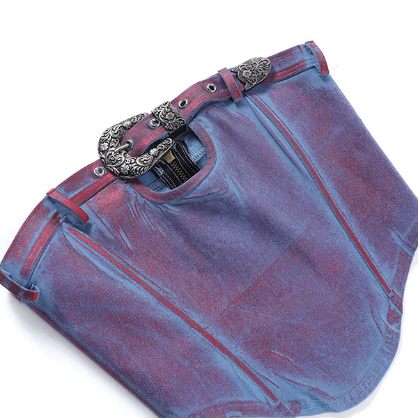 BUCKLE BELT BUSTIER