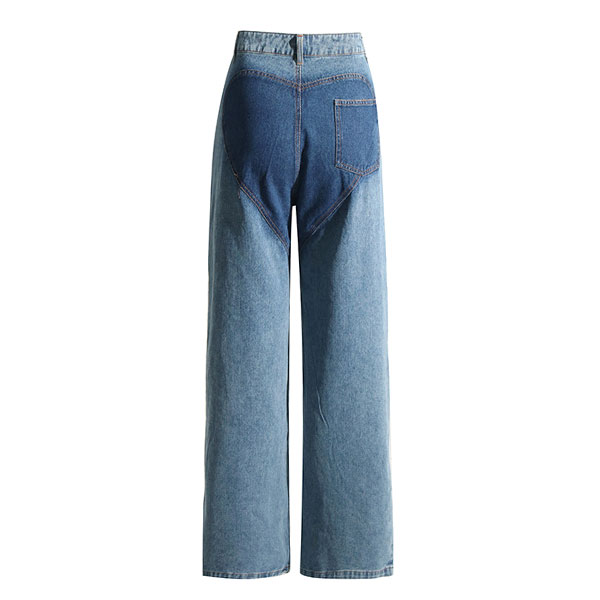 TWIST DENIM PANTS