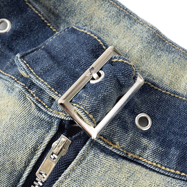 DENIM ZIP VEST