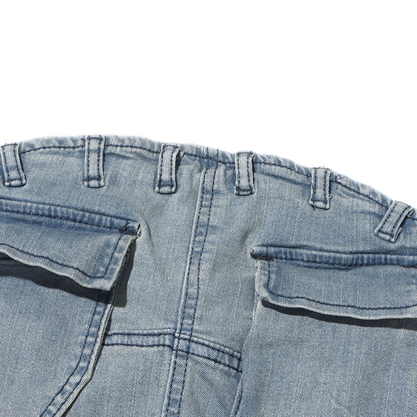 MULTI POCKET DENIM ONEPIECE