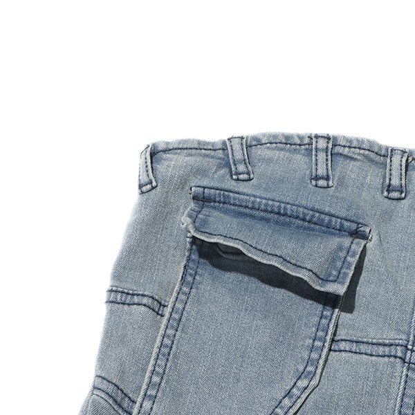 MULTI POCKET DENIM ONEPIECE