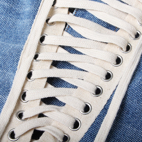 LACE UP DAMAGE SHORTS