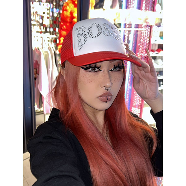 BOSSY STONE MESH CAP