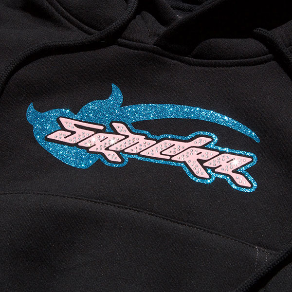 Y2K CROPPED HOODIE