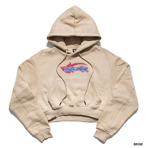 Y2K CROPPED HOODIE