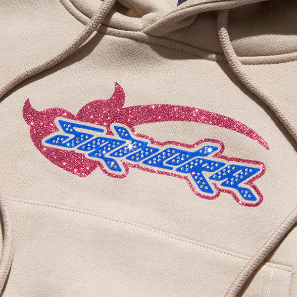 Y2K CROPPED HOODIE