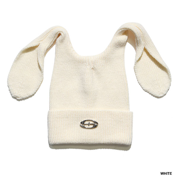 PLATE RABBIT EARS BEANIE