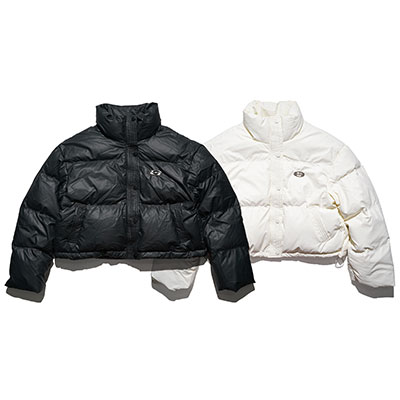 PLATE CROPPED PUFF JACKET