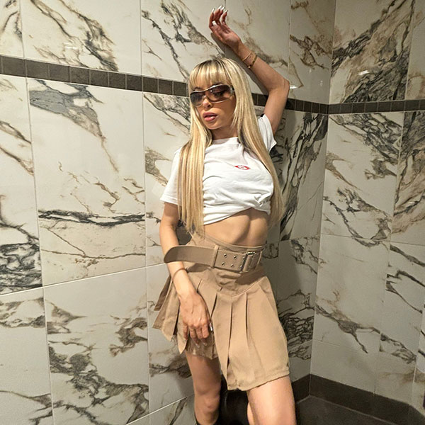 PLATE PLEATS BELT SKIRT