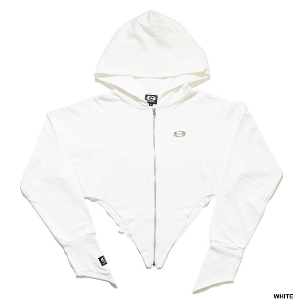 PLATE TAIL ZIP HOODIE