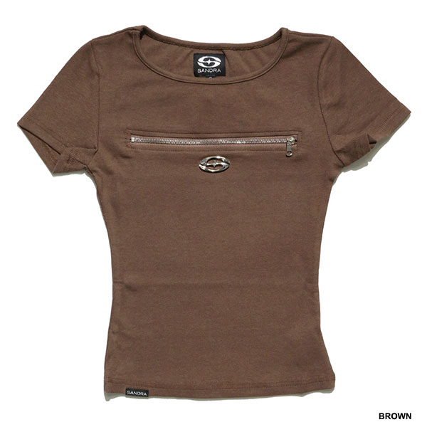 PLATE ZIP T-SHIRT