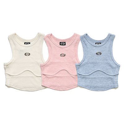 PLATE WAFFLE TANK TOP