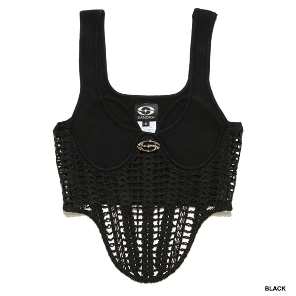 PLATE KNIT TANK TOP