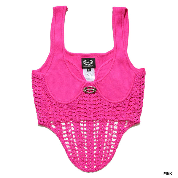 PLATE KNIT TANK TOP