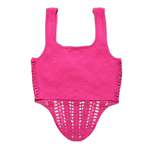 PLATE KNIT TANK TOP