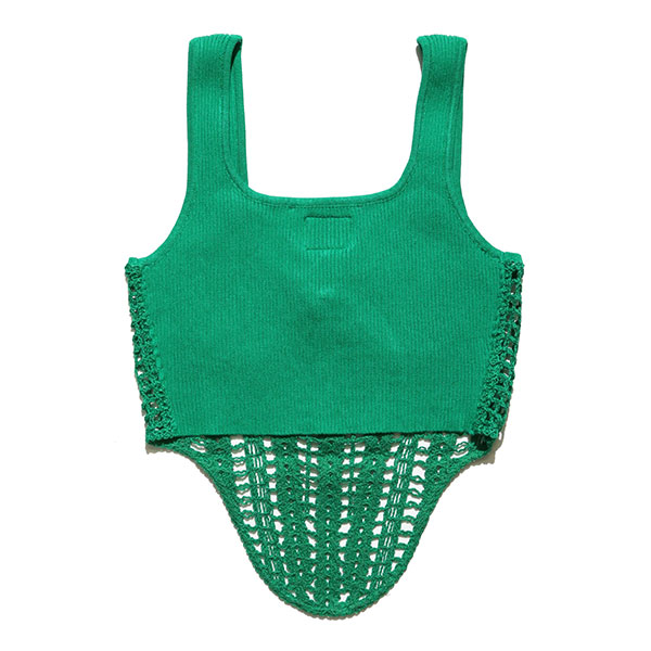 PLATE KNIT TANK TOP