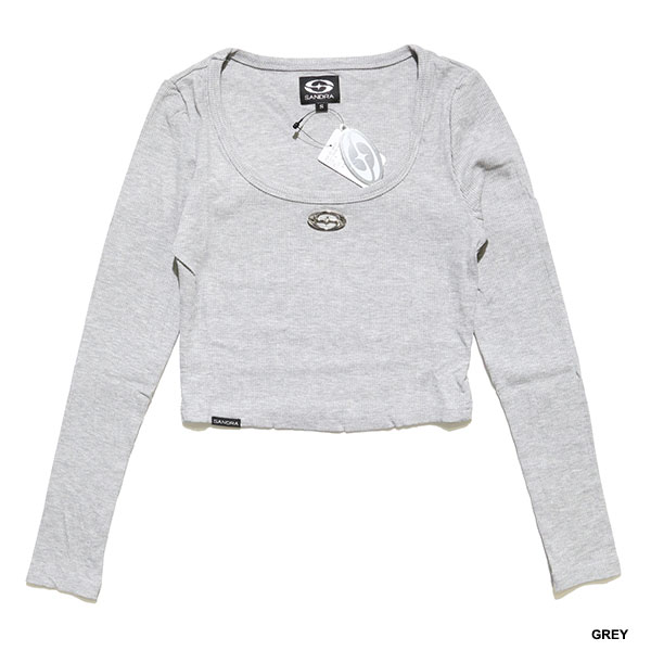 PLATE ROUND NECK SHORT L/S T-SHIRT