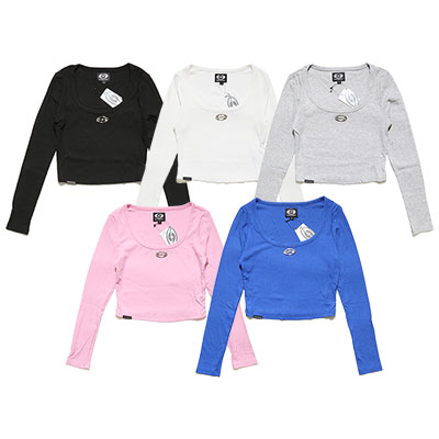 PLATE ROUND NECK SHORT L/S T-SHIRT