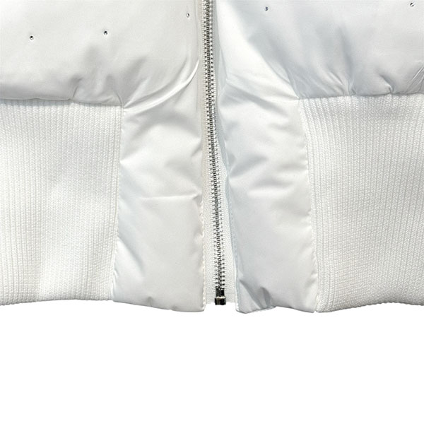 TRIM FUR STONE PUFF JACKET