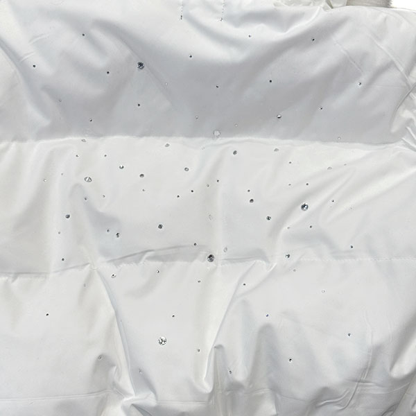 TRIM FUR STONE PUFF JACKET