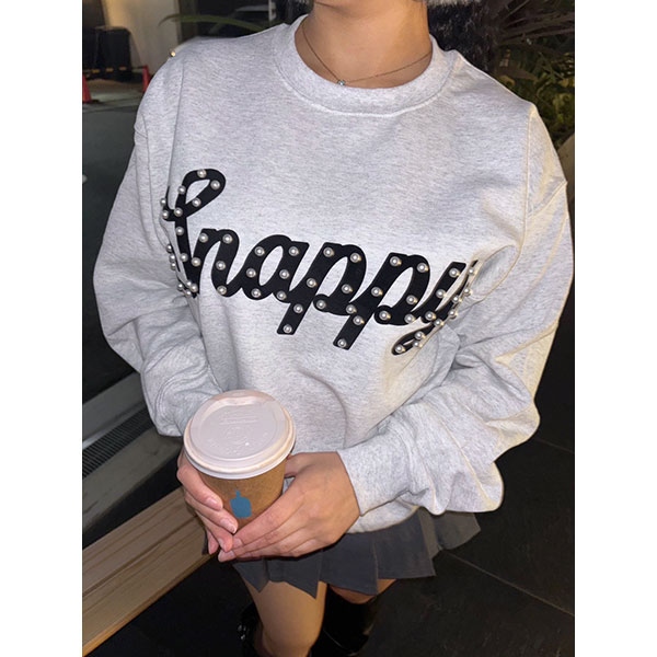 SNAPPY PEARL SWEAT