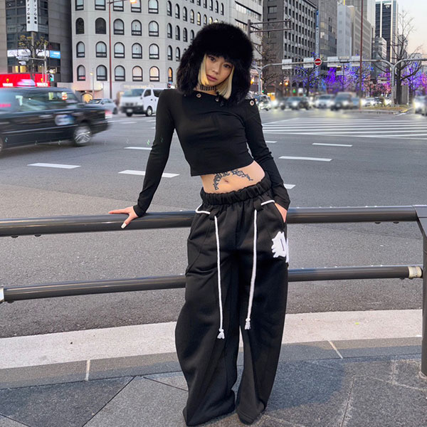 OG WAPPEN BALLOON SWEAT PANTS