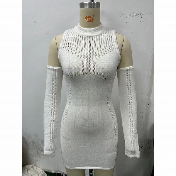 OFF SHOULDER KNIT ONEPIECE