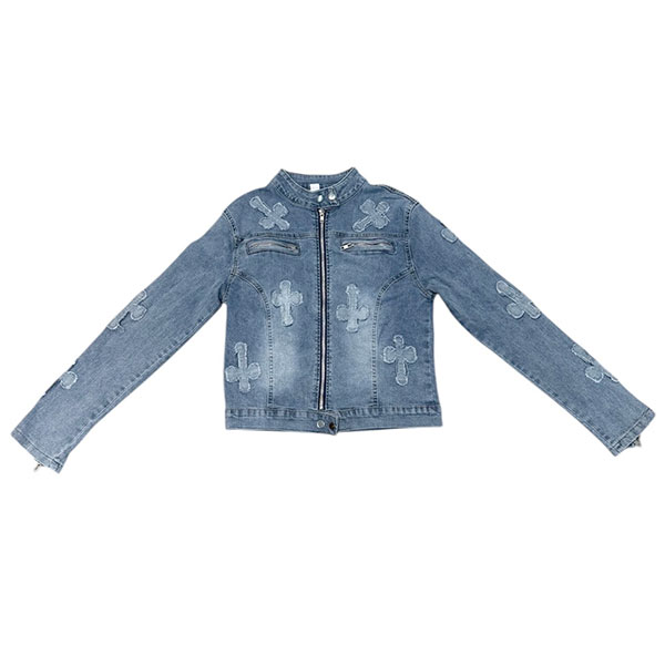 CROSS PATCH DENIM SET UP
