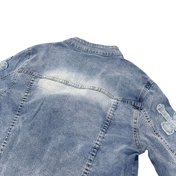 CROSS PATCH DENIM SET UP
