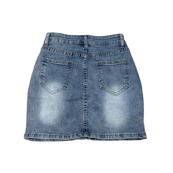 CROSS PATCH DENIM SET UP