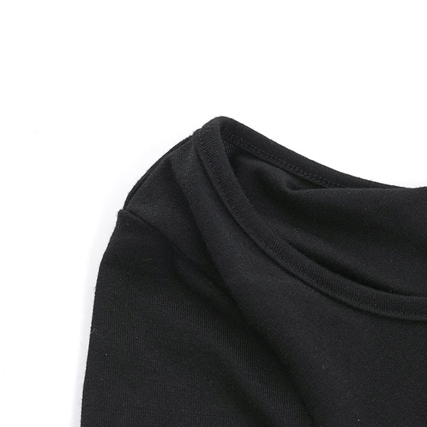BACK LACE UP PUNK T-SHIRT