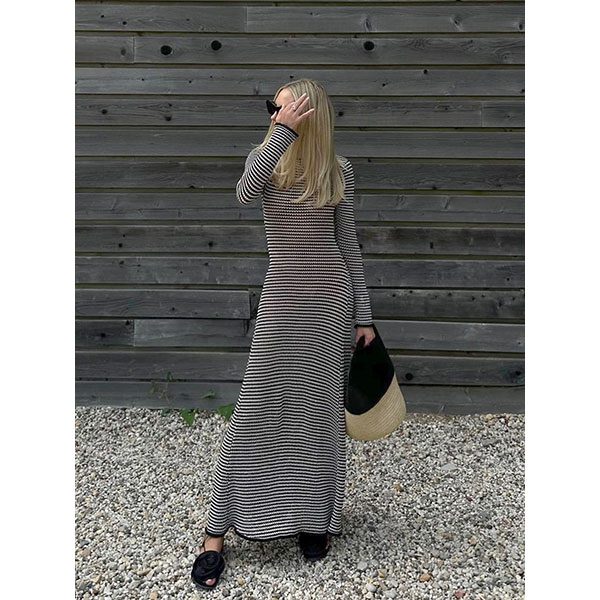 BORDER MESH ONEPIECE