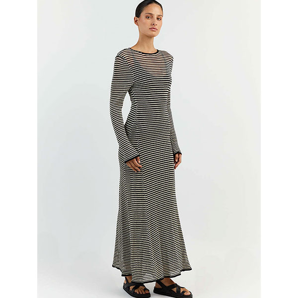 BORDER MESH ONEPIECE