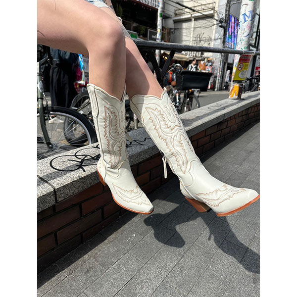 POINTED WESTERN BOOTS
