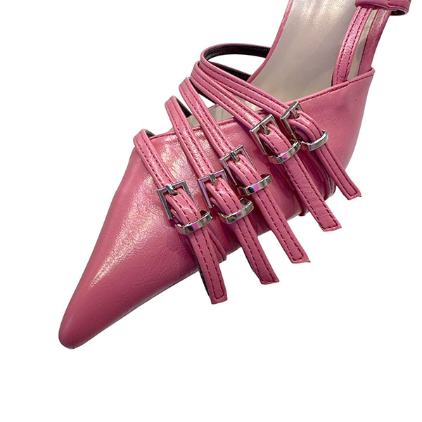 STRING POINTED TOE MULES