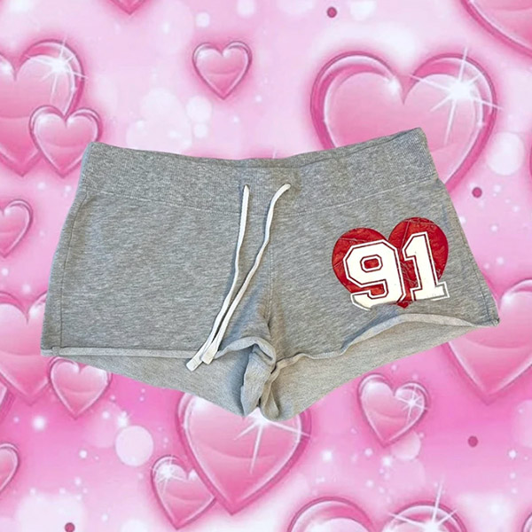 91 HEART SHORTS