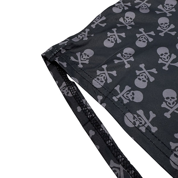 SKULL PATTERN SHORTS