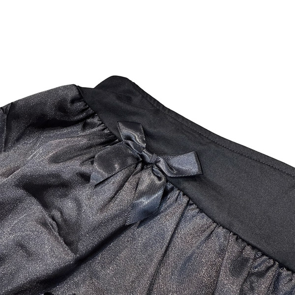 RIBBON LACE FRILL SKIRT