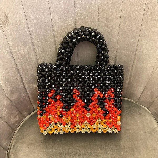 FLAME BEADS BAG