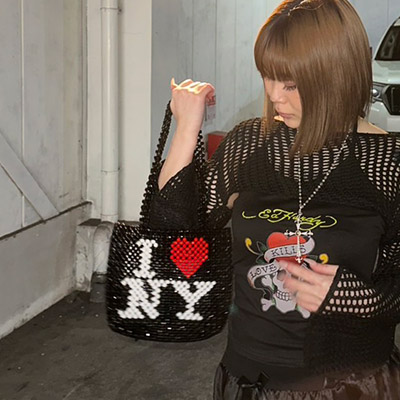 I LOVE NY BEADS BAG