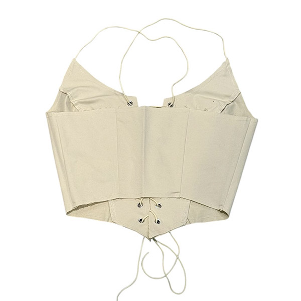 LACE UP CAMI VEST